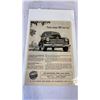 Image 2 : Mid century car ads and lot of world stamps