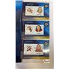 Image 4 : LIMITED EDITION SERIES 1, 2, AND 3 STAMP/CARD SETS - GRETZKY, HOWE, ORR, BELIVEAU, HORTON, ETC AND 1