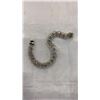 Image 3 : LOT OF 925 STERLING SILVER JEWELLERY - BRACELET, EARRINGS, NECKLACE