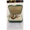 Image 7 : 10 KT gold ring with other rings and broach