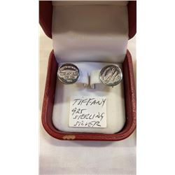 925 TIFFANY AND CO EARRINGS AND 925 AND CZ BRACELET