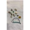Image 8 : JEWELLERY BOX AND TRAY OF JEWELLERY