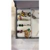 Image 9 : JEWELLERY BOX AND TRAY OF JEWELLERY