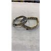 Image 4 : LOT OF BRACELTS AND SMALL BAG OF JEWELRY
