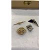 Image 10 : White jewelry box with contents and case of watches