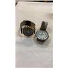 Image 13 : White jewelry box with contents and case of watches