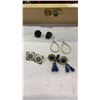 Image 9 : White jewelry box with contents and case of watches