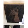 Image 2 : Mounted copper etched picture and antique picture