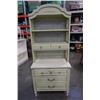 Image 1 : DIXIE 3 DRAWER DRESSER WITH 2 DRAWER HUTCH