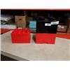 Image 2 : 3 LEGO STORAGE CONTAINERS