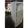 Image 4 : WHITE IKEA CUBICLE SHELF