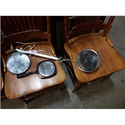 3 VANITY MIRRORS