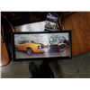 Image 2 : Canvas print, route 66 holographic and vehicle trading cards muscle and corvette