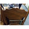Image 3 : SET OF 4 PRESSBACK CHAIRS