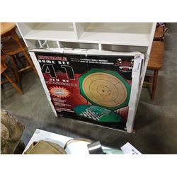 CROKINOLE 4 IN ONE GAME BOARD SET