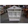 Image 1 : WHITE DOLL HOUSE - 49 INCHES TALL