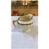 Image 10 : EDWIN M KNOWLES CHINA DISHES AND CREAM AND SUGAR