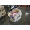 Image 1 : Vintage doll with basket and blanket