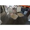 Image 2 : PAIR OF METAL FRAMED CHAIRS