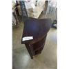 Image 3 : MAHOGANY FINISH CORNER SHELF