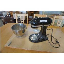 Black kitchenaid mixer