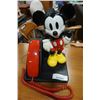 Image 2 : MICKEY MOUSE TELEPHONE - WORKING AND LIGHTHOUSE COOKIE BIN WITH COOKIE RAIDER ALERT
