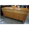 Image 10 : 9 DRAWER SATIN WALNUT DRESSER