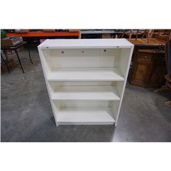 WHITE BOOKSHELF