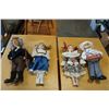 Image 1 : 4 hand made collector dolls