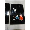 Image 4 : 3 PIECE ORIENTAL WALL HANGINGS