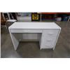 Image 1 : WHITE 4 DRAWER DESK