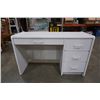 Image 2 : WHITE 4 DRAWER DESK