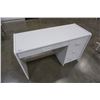 Image 3 : WHITE 4 DRAWER DESK