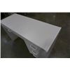 Image 5 : WHITE 4 DRAWER DESK