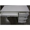 Image 7 : WHITE 4 DRAWER DESK