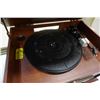 Image 5 : WOOD RECORD PLAYER RADIO