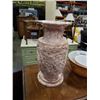 Image 1 : CARVED STONE EASTERN DRAGON VASE