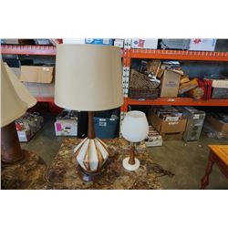 2 MCM TABLE LAMPS