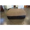 Image 2 : LARGE BROWN OTTOMAN