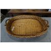Image 1 : WICKER DOG BED