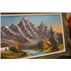Image 3 : LARGE OIL PAINTING ON CANVAS BY SPAGNOLO