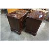 Image 16 : PAIR OF ETHAN ALLEN 1 DRAWER NIGHTSTANDS