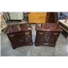 Image 2 : PAIR OF ETHAN ALLEN 1 DRAWER NIGHTSTANDS