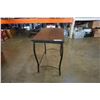 Image 2 : Metal and wood designer end table