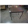 Image 5 : Metal and wood designer end table
