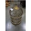 Image 2 : Antique brass bird cage