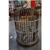 Image 4 : Antique brass bird cage