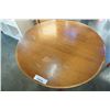 Image 6 : 2 ROUND WOOD ENDTABLES