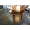 Image 7 : 2 ROUND WOOD ENDTABLES