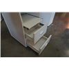 Image 9 : WHITE DOUBLE PEDESTAL DESK
